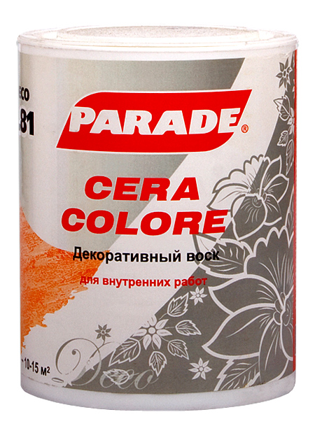 Декоративный воск. Воск Parade.